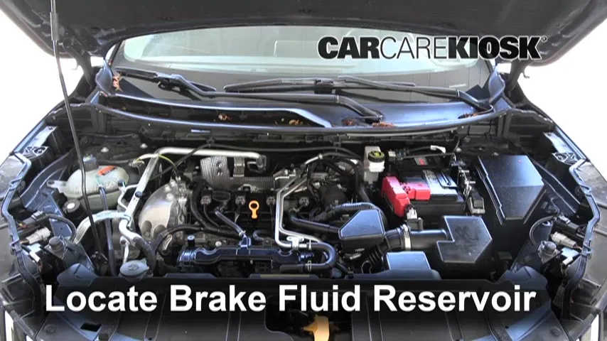 2021 Nissan Rogue S 2.5L 4 Cyl. Brake Fluid Add Fluid